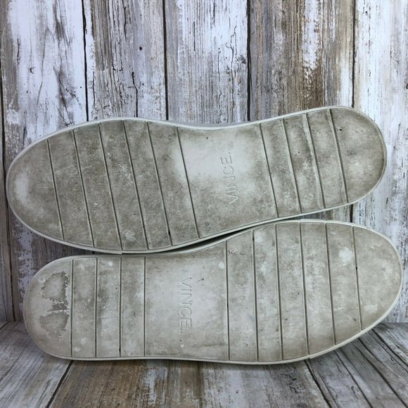 Vince 8M Blair Sneaker White Italian Leather - Picture 7 of 8